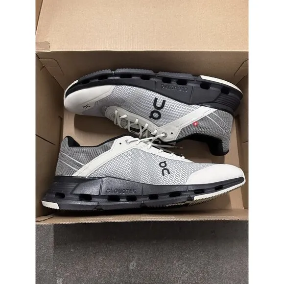 On Cloudnova Z5 Rush Sneakers Pearl &amp; Black