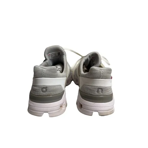 On Cloudswift Running Shoes Women's Size 10 Gray/White Currex Runpro Insoles