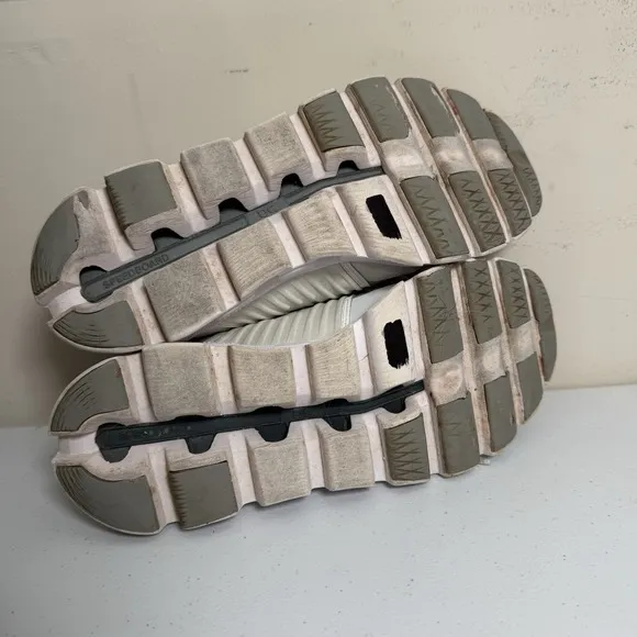 On Cloudswift Running Shoes Women's Size 10 Gray/White Currex Runpro Insoles