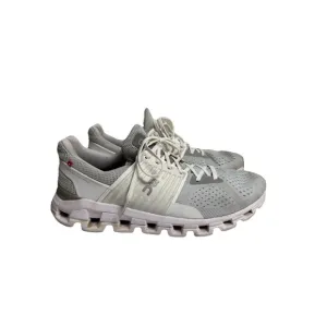 On Cloudswift Running Shoes Women's Size 10 Gray/White Currex Runpro Insoles
