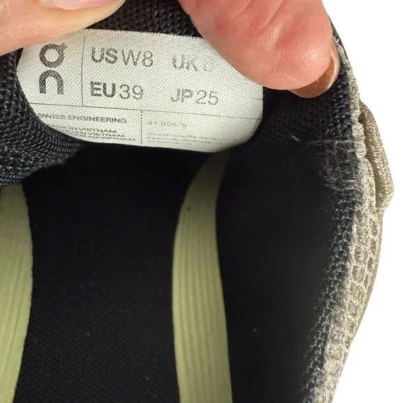 On Cloudswift Women's Running Shoes Size 8‎ Gray &amp; Green