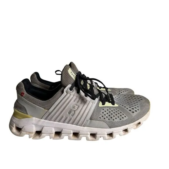 On Cloudswift Women's Running Shoes Size 8‎ Gray &amp; Green