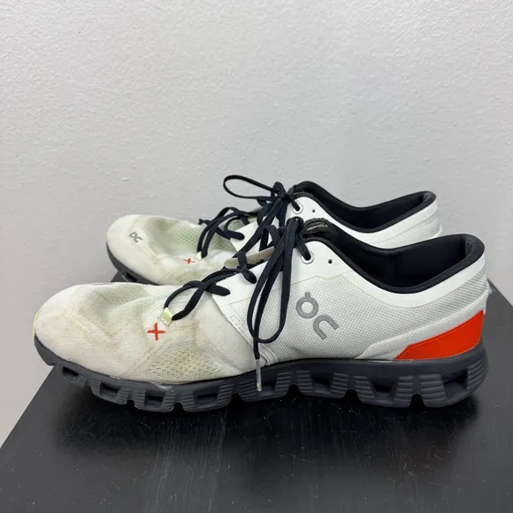 On Running Cloud X 3 Sneaker Shoes Mens 13 White Training Athletic Walking Sport