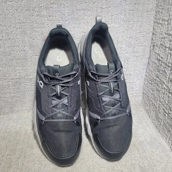 On Running Cloudhorizon Mens Size 13 Black Alloy Textile Synthetic Sneaker Shoes