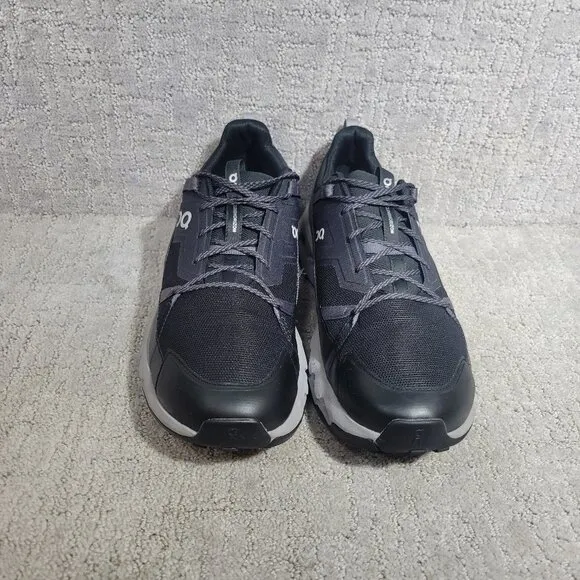 On Running Cloudhorizon Mens Size 13 Black Alloy Textile Synthetic Sneaker Shoes