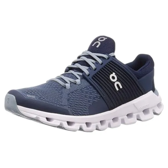 On Running Cloudswift Men's Trainers Navy Casual Lace-Up Running Shoes Size 9.5