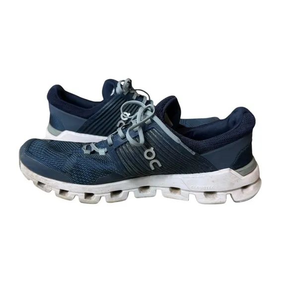 On Running Cloudswift Men's Trainers Navy Casual Lace-Up Running Shoes Size 9.5