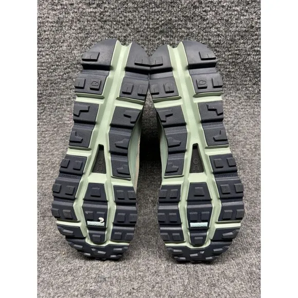 ON RUNNING Cloudvista 'Chalk Moss' Waterproof Running Shoes Size 10