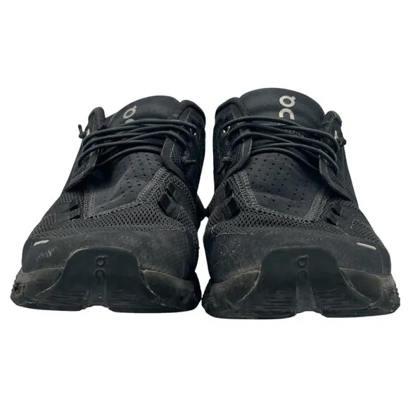 On Running On Cloud 5 Men’s 7 Shoes All Black Running Walking Sneaker Athletic