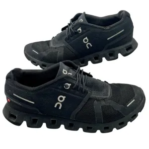 On Running On Cloud 5 Men’s 7 Shoes All Black Running Walking Sneaker Athletic