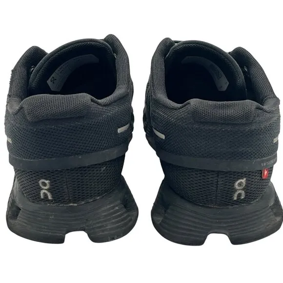 On Running On Cloud 5 Men’s 7 Shoes All Black Running Walking Sneaker Athletic