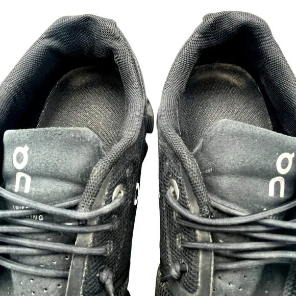 On Running On Cloud 5 Men’s 7 Shoes All Black Running Walking Sneaker Athletic