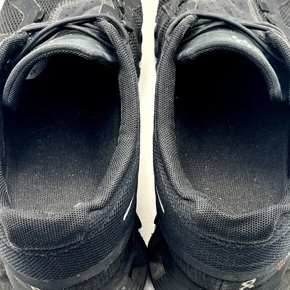On Running On Cloud 5 Men’s 7 Shoes All Black Running Walking Sneaker Athletic