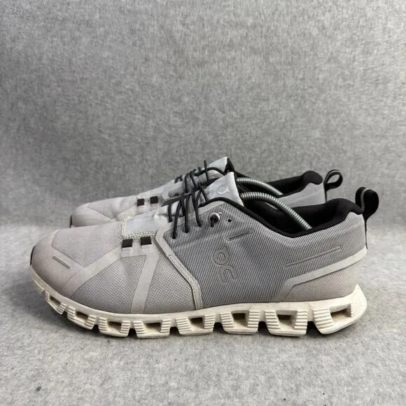 On Running Shoes Womens Size 11 Grey Cloud Waterproof Athletic Running Sneakers