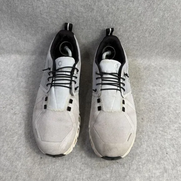 On Running Shoes Womens Size 11 Grey Cloud Waterproof Athletic Running Sneakers