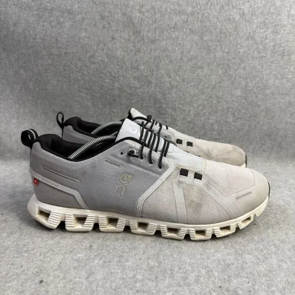 On Running Shoes Womens Size 11 Grey Cloud Waterproof Athletic Running Sneakers