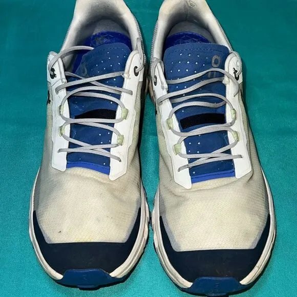 On Cloud CloudVista Mens Running Shoes 10.5 64.99061 Waterproof Frost Ink Blue