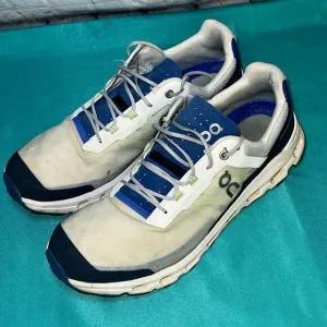 On Cloud CloudVista Mens Running Shoes 10.5 64.99061 Waterproof Frost Ink Blue