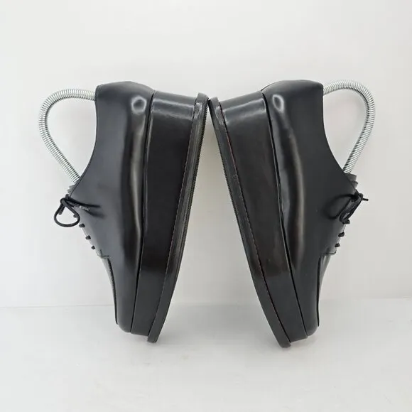 Open Ceremony | Eleanore black leather streetwear platform Oxford shoes WMS 6.5