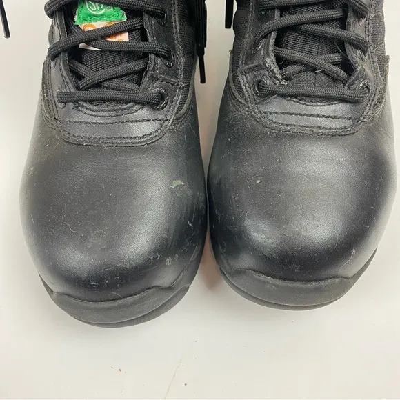 Original SWAT Black Side Zip Boots 8” shaft size 7 227281 Safety Tactical Work