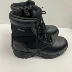 Original SWAT Black Side Zip Boots 8” shaft size 7 227281 Safety Tactical Work