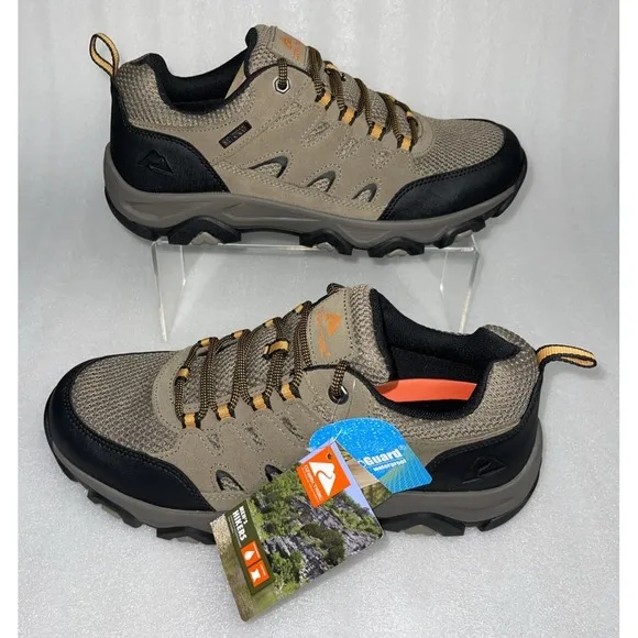 Ozark Trail Taupe Waterproof Lightweight Hiking Shoes Men's Size 11.5 NEW IN BOX