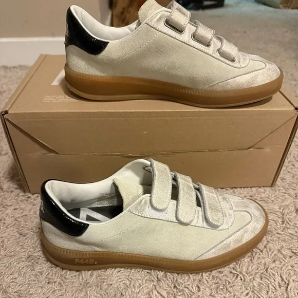 P448 Cream Monza Sneakers