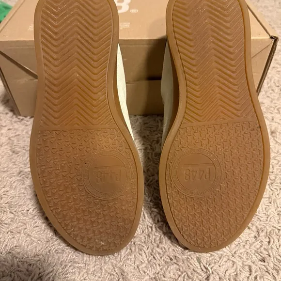 P448 Cream Monza Sneakers
