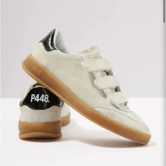 P448 Cream Monza Sneakers