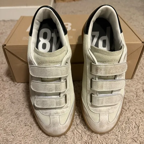 P448 Cream Monza Sneakers