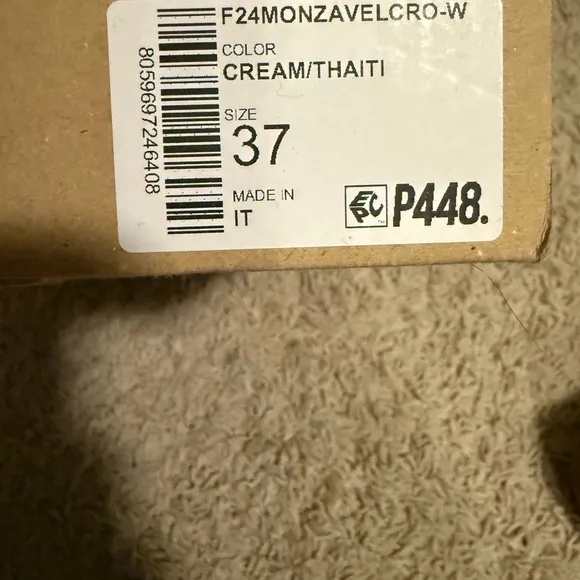 P448 Cream Monza Sneakers