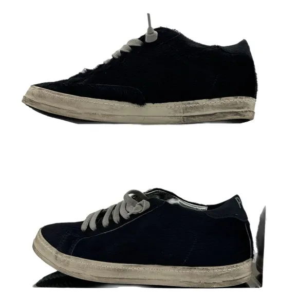 P448 Horsehair Distressed Sneakers 39EU/9US