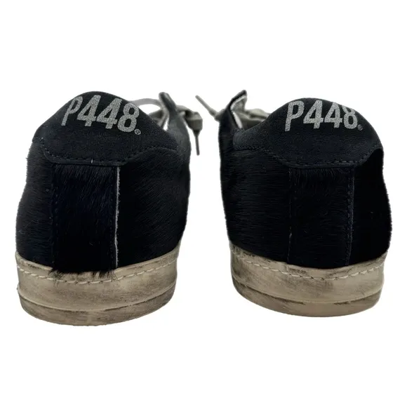P448 Horsehair Distressed Sneakers 39EU/9US