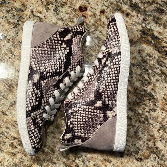 PAIGE Leather Trainers