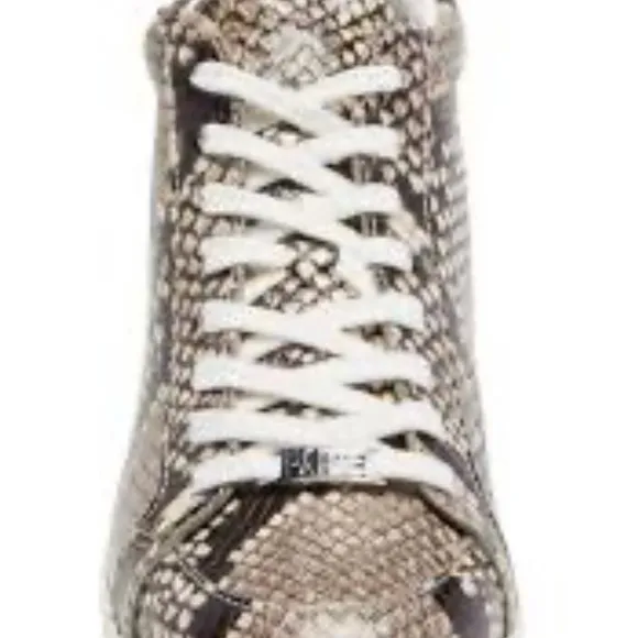 PAIGE Leather Trainers