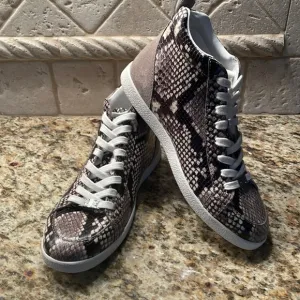 PAIGE Leather Trainers