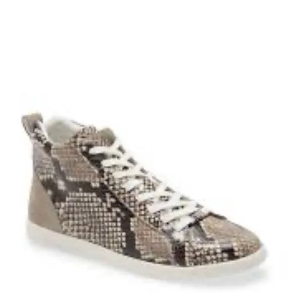 PAIGE Leather Trainers