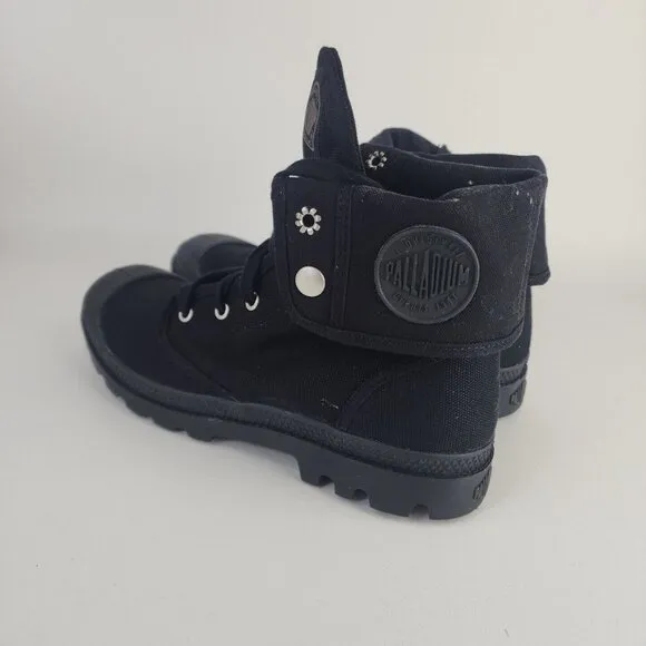 PALLADIUM Baggy Hiking Canva Boots Black 92353060