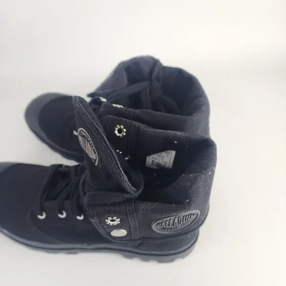 PALLADIUM Baggy Hiking Canva Boots Black 92353060