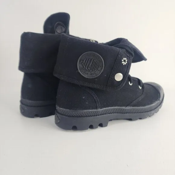 PALLADIUM Baggy Hiking Canva Boots Black 92353060