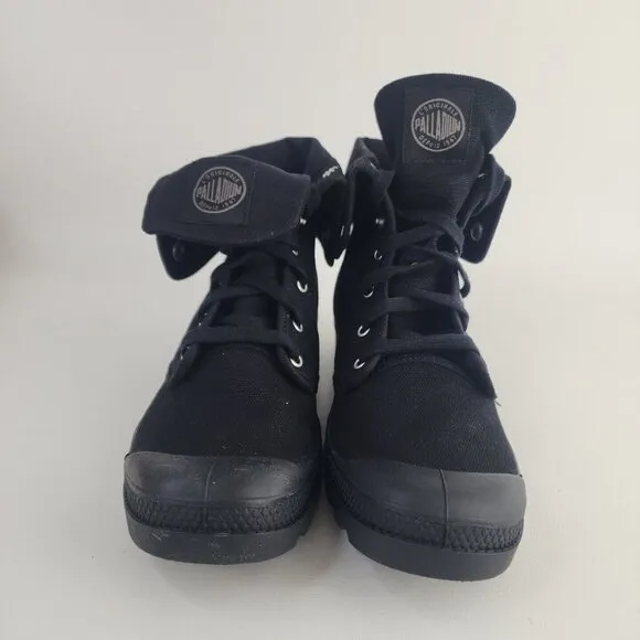 PALLADIUM Baggy Hiking Canva Boots Black 92353060
