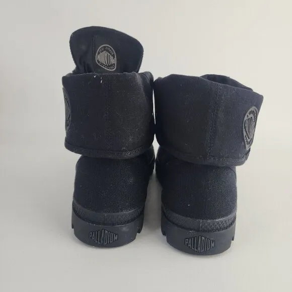 PALLADIUM Baggy Hiking Canva Boots Black 92353060