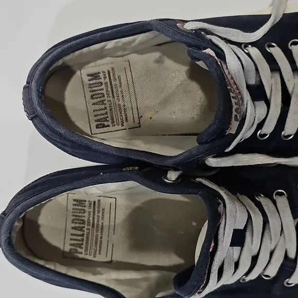 PALLADIUM NIB ACE  CANVAS MOOD INDIGO SNEAKERS(men's 6) (women's 7.5!)