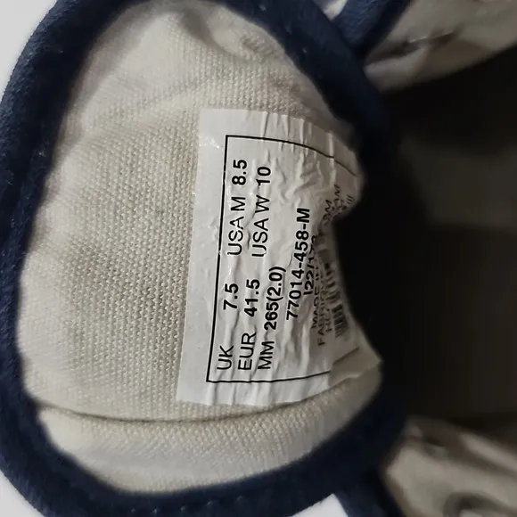 PALLADIUM NIB ACE  CANVAS MOOD INDIGO SNEAKERS(men's 6) (women's 7.5!)