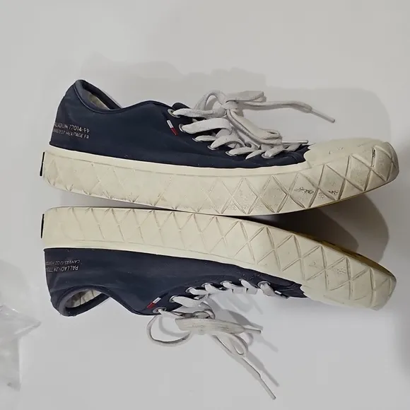 PALLADIUM NIB ACE  CANVAS MOOD INDIGO SNEAKERS(men's 6) (women's 7.5!)