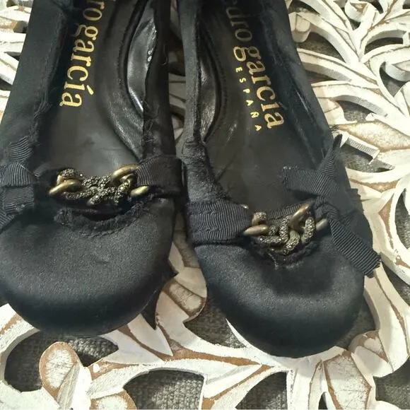 Pedro Garcia Chainlink Ballet Flats Shoes Women’s 36 US 6