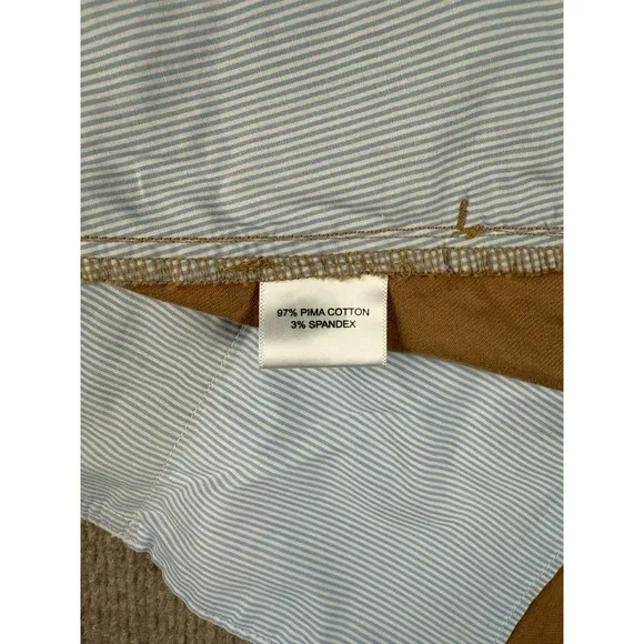 Peter Millar Crown Mens Shorts Pima Cotton MS23B05 Sand Dune Size 40 $115