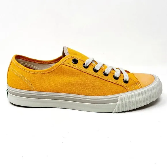 PF Flyers Center Lo Riess Orange White Mens Casual Canvas Sneakers PM11CL2D