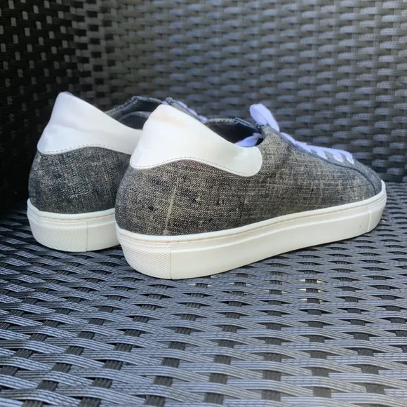 Piampiani Jan’s Sneaker White Sole Denim Made in Italy