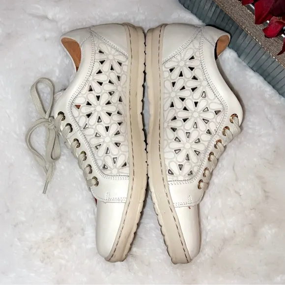 PIKOLINOS Lagos Leather Floral Sneaker